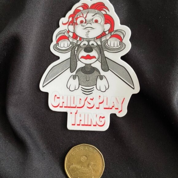 Exclusive Set Bundle of 8 Disney Horror Halloween Goth Vinyl Stickers - Picture 5 of 16